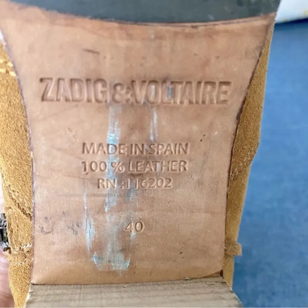 Zadig & Voltaire Cowboy Ankle Boots‎ Size Women's size 40